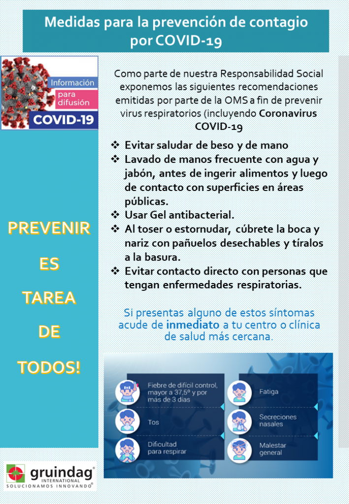 Medidas de Prevención